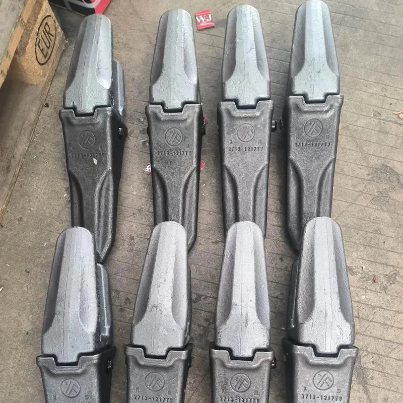 掘削機のバケットの歯